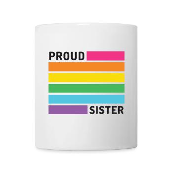 Pride Month LGBT - Stolze Schwester - Tasse - Weiß - Vorne