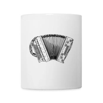 Ziach - Styrian Harmonica - Squeezebox | ZiachON - Mug - white - Front