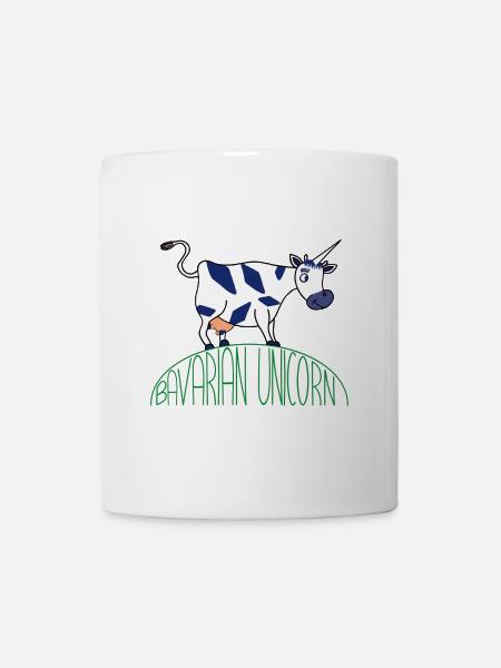 BAVARIAN UNICORN - Mug - white