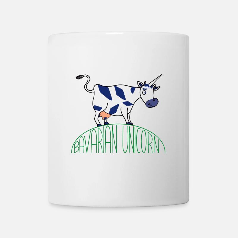 BAVARIAN UNICORN - Tasse - Weiß