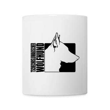 Tschechoslowakischer Wolfhund Profil Hund Wilsigns - Tasse - Weiß - Vorne