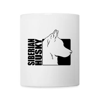 Husky Sibérien Profil Chiens Chien Wilsigns - Mug blanc - blanc - Devant
