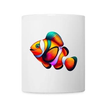 Poisson-clown - Mug blanc - blanc - Devant