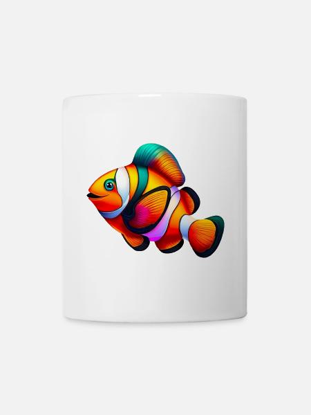 Clownfisch - Tasse - Weiß