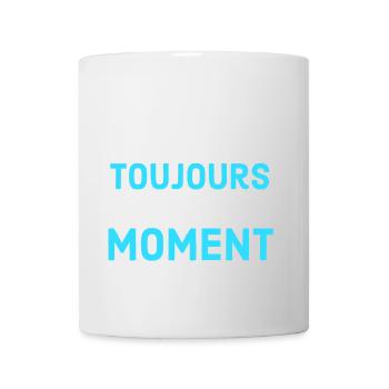 c'est toujour lr bon moment - Mug blanc - blanc - Devant