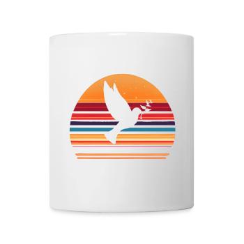 Paix pour le monde | Paix mondiale - Mug blanc - blanc - Devant