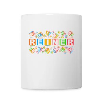 REINER colourful cubes - Tasse - Weiß - Vorne