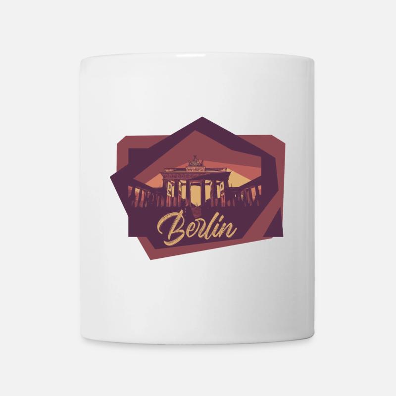 Berlin the place to be - Tasse - Weiß