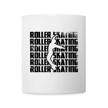Roller skating - Mug - white - Front