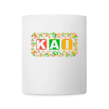 KAI colourful cubes - Tasse - Weiß - Vorne
