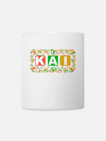 KAI colourful cubes - Tasse - Weiß
