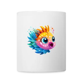  Fisch Bunt - Tasse - Weiß - Vorne
