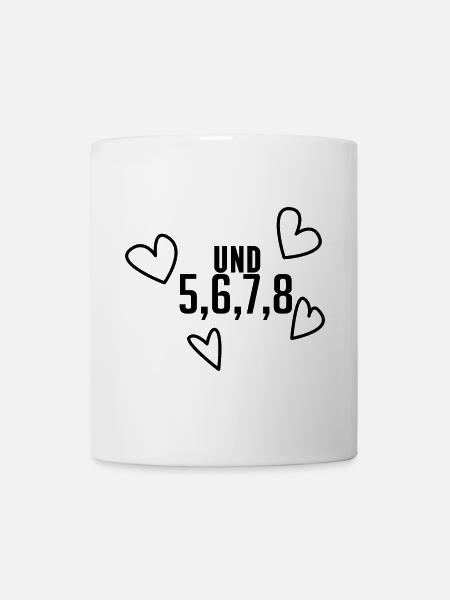 Tanzen Rhythmus Tanz Tänzer Tänzerin - Tasse - Weiß
