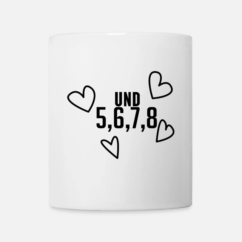 Tanzen Rhythmus Tanz Tänzer Tänzerin - Tasse - Weiß