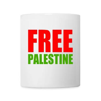 Free palestine - Mug - white - Front