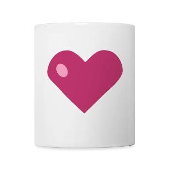 Schenk mir dein Herz - Tasse - Weiß - Vorne