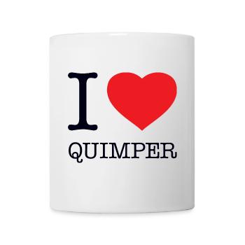 I LOVE QUIMPER - Mug - white - Front