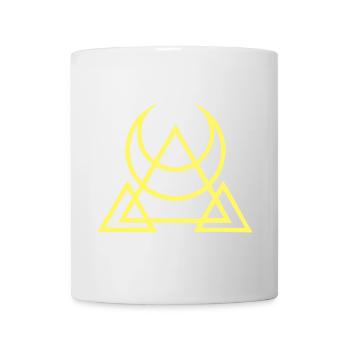 symbole des pyramides égyptiennes - Mug blanc - blanc - Devant