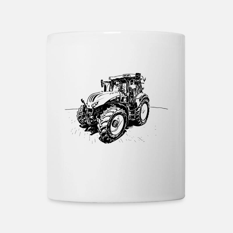 Traktor Steyr 4120 - Tasse - Weiß
