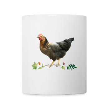 Poulet - Mug blanc - blanc - Devant