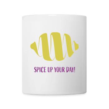 Spice up your day Lemon Lemon Peel - Mug - white - Front