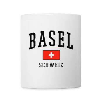 Basel Switzerland Flag - Mug - white - Front