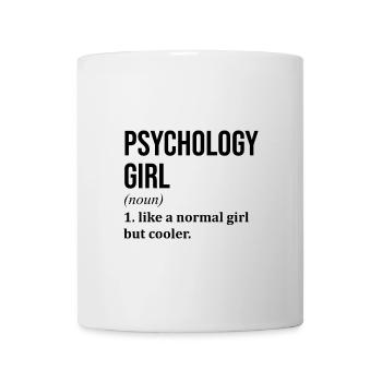 Psychologie Fille Drôle Dire - Mug blanc - blanc - Devant
