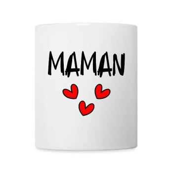 MAMAN - Mug blanc - blanc - Devant