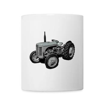 Vieux tracteur Fergie TE20 - Mug blanc - blanc - Devant