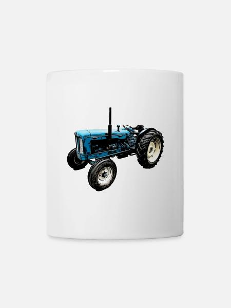 Traktor Super Major 6 - Tasse - Weiß