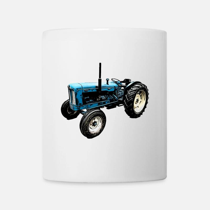 Traktor Super Major 6 - Tasse - Weiß