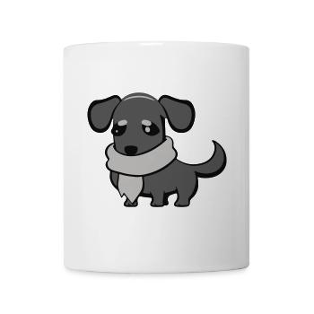 dackel - Tasse - Weiß - Vorne
