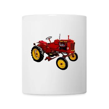 Tracteur Poney - Mug blanc - blanc - Devant
