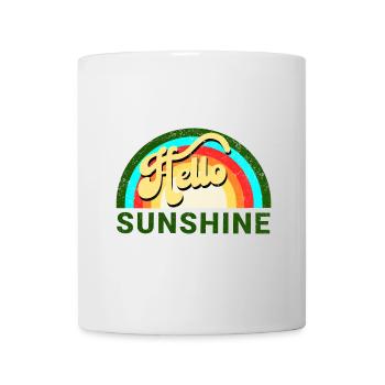 Bonjour soleil - Mug blanc - blanc - Devant