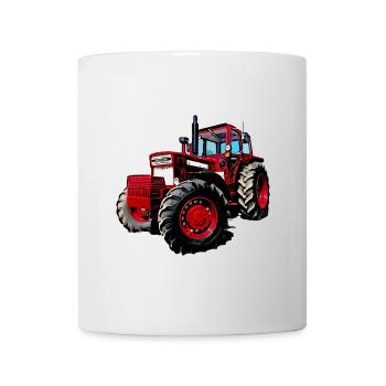 V BM 814 Turbo Tractor - Mug - white - Front