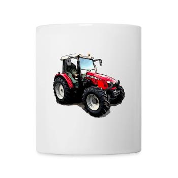 Tracteur M F 5611 - Mug blanc - blanc - Devant