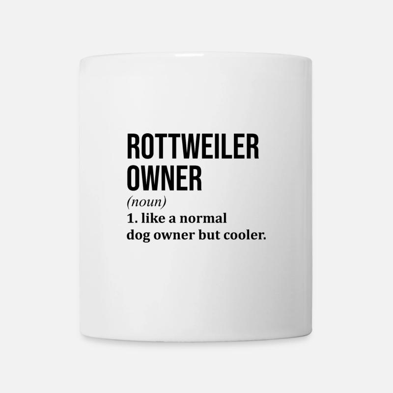 Rottweiler - Tasse - Weiß