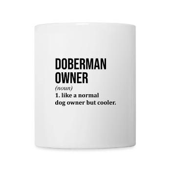 Doberman - Mug blanc - blanc - Devant