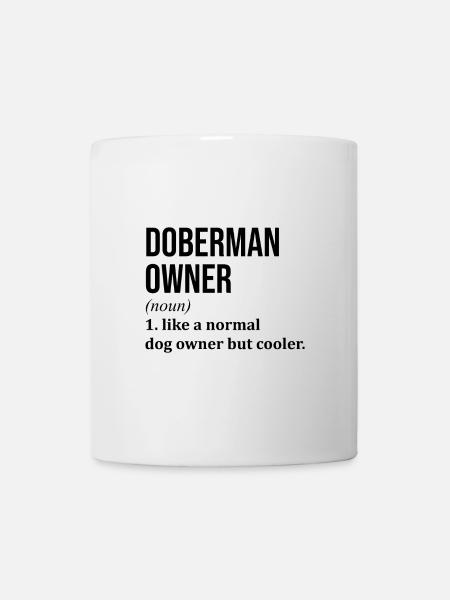 Doberman Doberman Doberman - Mug - white