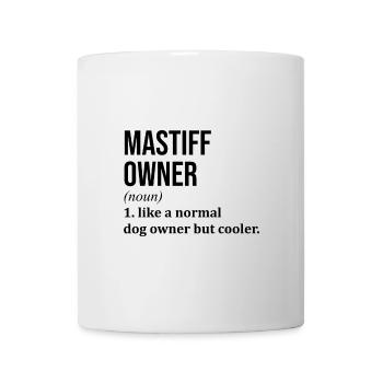 Dogge - Tasse - Weiß - Vorne