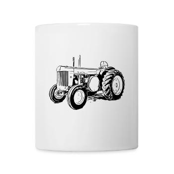 Model R Tractor - Mug - white - Front