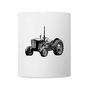 M F 35 Traktor - Tasse - Weiß - Vorne