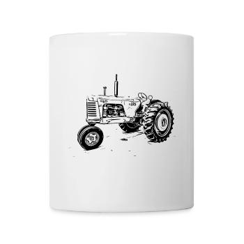 Oliver 88 Tractor - Mug - white - Front