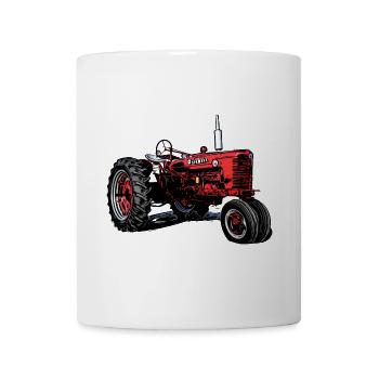 Tractor H - Mug - white - Front