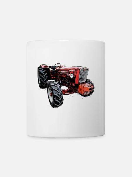 Güldner G60 Traktor - Tasse - Weiß