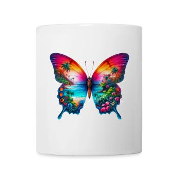 Butterfly - Mug - white - Front