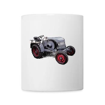 Oldtimer Traktor Kramer K12 - Tasse - Weiß - Vorne