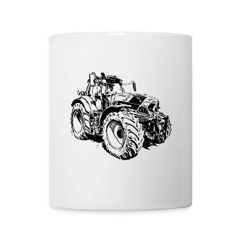 Tractor - Mug - white - Front