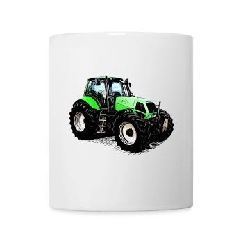 Conduisez le tracteur Deutz 230 MK3 - Mug blanc - blanc - Devant
