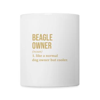 Beagle - Tasse - Weiß - Vorne